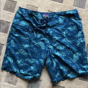 Patagonia swim trunks - blue